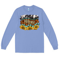 Colony Blue western mini Long Sleeve Tee - BarkalooDesign