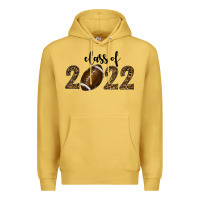 Antique Gold Class Of 2022 American Football Premium Hoodie - RanaPortraitStore