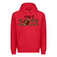 Red Class Of 2022 American Football Premium Hoodie - RanaPortraitStore