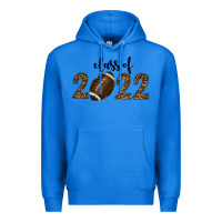 True Royal Class Of 2022 American Football Premium Hoodie - RanaPortraitStore