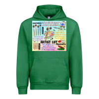 Emerald artist life Urban Hoodie - MaliasSmallBusiness