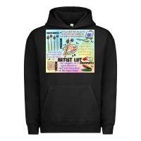 Pigment Black artist life Urban Hoodie - MaliasSmallBusiness