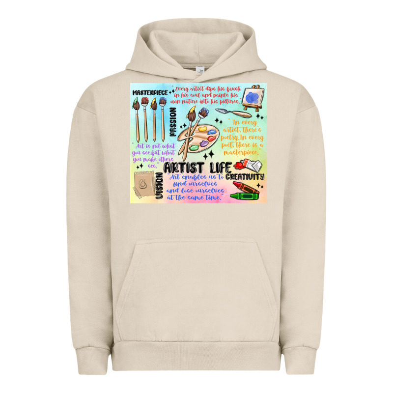 Artist Life Urban Hoodie by MaliasSmallBusiness | Teevron
