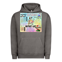 Pigment Tornado artist life Urban Hoodie - MaliasSmallBusiness