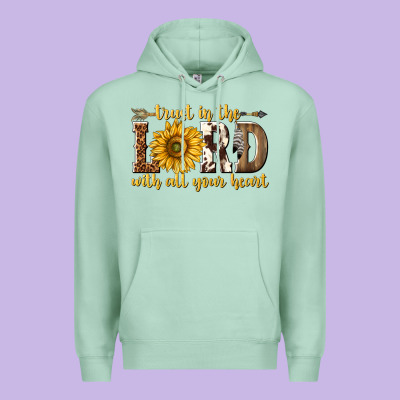 Premium Hoodie Trust in the lord with all your heart