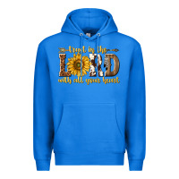True Royal Trust in the lord with all your heart Premium Hoodie - texasbilliewilder