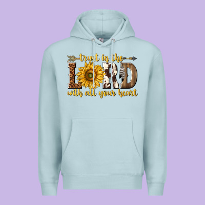 Premium Hoodie Trust in the lord with all your heart