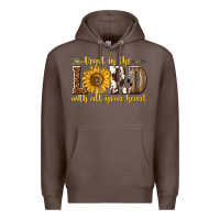 Coffee Trust in the lord with all your heart Premium Hoodie - texasbilliewilder