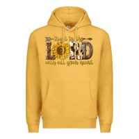 Mustard Trust in the lord with all your heart Premium Hoodie - texasbilliewilder