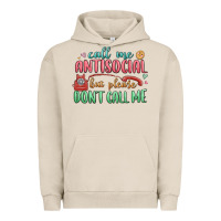 Pigment French Oak call me antisocial but please dont call me Urban Hoodie - MaliasSmallBusiness