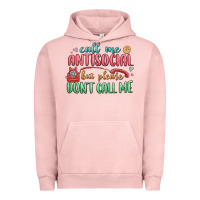 Pigment Salmon call me antisocial but please dont call me Urban Hoodie - MaliasSmallBusiness