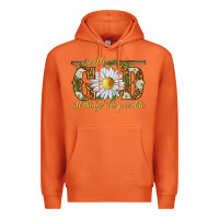 Carrot With God all things are possible with daisy Premium Hoodie - texasbilliewilder