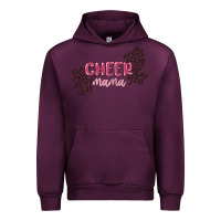Mauve Wine cheer mama Urban Hoodie - MaliasSmallBusiness