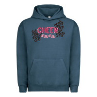 Pigment Midnight Navy cheer mama Urban Hoodie - MaliasSmallBusiness