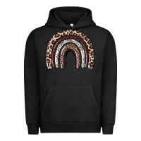 Pigment Black Cheetah rainbow Urban Hoodie - MaliasSmallBusiness