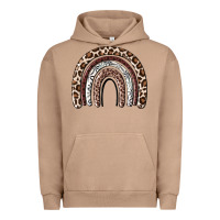 Pigment Burro Cheetah rainbow Urban Hoodie - MaliasSmallBusiness