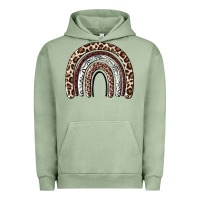 Pigment Oil Green Cheetah rainbow Urban Hoodie - MaliasSmallBusiness