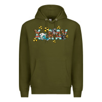 Army Green X-ray Premium Hoodie - texasbilliewilder