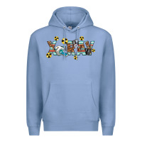 Colony Blue X-ray Premium Hoodie - texasbilliewilder