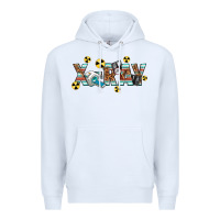 White X-ray Premium Hoodie - texasbilliewilder