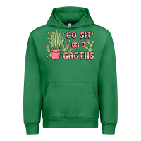 Emerald go sit on a cactus Urban Hoodie - MaliasSmallBusiness
