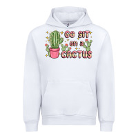 White go sit on a cactus Urban Hoodie - MaliasSmallBusiness