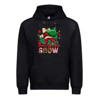 Black dashing through the snow Urban Hoodie - MaliasSmallBusiness