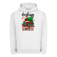 Pigment Lunar Rock dashing through the snow Urban Hoodie - MaliasSmallBusiness