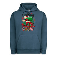 Pigment Midnight Navy dashing through the snow Urban Hoodie - MaliasSmallBusiness