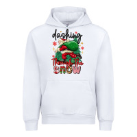 White dashing through the snow Urban Hoodie - MaliasSmallBusiness