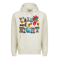 Oatmeal Heather Y'all ain't right crazy Premium Hoodie - texasbilliewilder