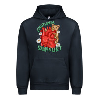 Navy emotional support Urban Hoodie - MaliasSmallBusiness