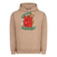 Pigment Burro emotional support Urban Hoodie - MaliasSmallBusiness
