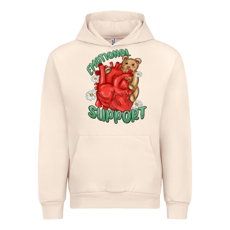 Emotional Support Urban Hoodie by MaliasSmallBusiness | Teevron
