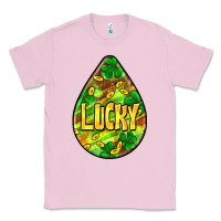 Bubblegum Pink St.patrick's teardrop earrings Classic Tee - FaDigitalArtStudio