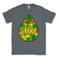 Charcoal Heather St.patrick's teardrop earrings Classic Tee - FaDigitalArtStudio