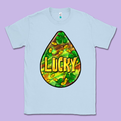 St.patrick's Teardrop Earrings Classic Tee Designed By Fadigitalartstudio