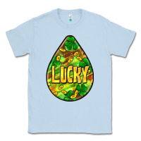 Dusty Blue St.patrick's teardrop earrings Classic Tee - FaDigitalArtStudio