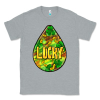 Heather Grey St.patrick's teardrop earrings Classic Tee - FaDigitalArtStudio