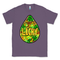 Lavender St.patrick's teardrop earrings Classic Tee - FaDigitalArtStudio