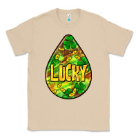 Mushroom St.patrick's teardrop earrings Classic Tee - FaDigitalArtStudio