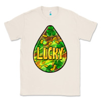 Natural St.patrick's teardrop earrings Classic Tee - FaDigitalArtStudio