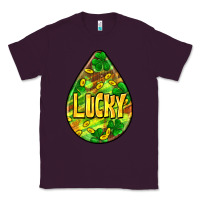 Plum St.patrick's teardrop earrings Classic Tee - FaDigitalArtStudio
