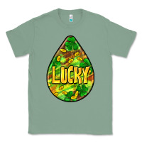 Sage St.patrick's teardrop earrings Classic Tee - FaDigitalArtStudio