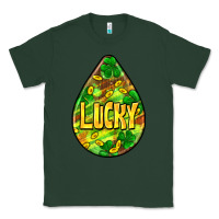 Sports Green St.patrick's teardrop earrings Classic Tee - FaDigitalArtStudio