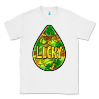 White St.patrick's teardrop earrings Classic Tee - FaDigitalArtStudio