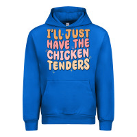 Cobalt i'll just have the chicken tenders Urban Hoodie - MaliasSmallBusiness