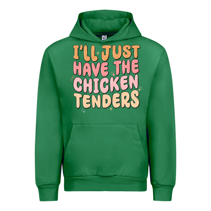 I'll Just Have The Chicken Tenders Urban Hoodie by MaliasSmallBusiness | Teevron
