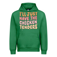 Emerald i'll just have the chicken tenders Urban Hoodie - MaliasSmallBusiness