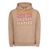 Pigment Burro i'll just have the chicken tenders Urban Hoodie - MaliasSmallBusiness